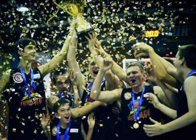 The champion of the School Basketball League Sergey Dyadechko The champion of the School Basketball League Sergey Dyadechko