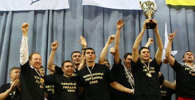 Du club de basket "Donetsk" Sergey Dyadechko